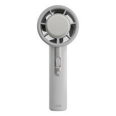 르젠 초경량 BLDC 펠티어 냉각 아이스 터보 핸디팬, 머큐리 실버, LZMF-UC100 머큐리 실버, LZMF-UC100