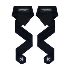 하빈져 래더 리프팅 스트랩 양손세트 남녀공용, 블랙, 1세트