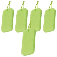 LEC 激落君 含研磨粒子浴室清潔海綿刷 S-726, 7 x 15 x 2cm, 5個