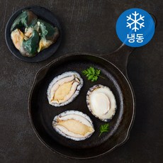 다복 청정바다를 담은 CAS로 급냉한 순살 전복 + 내장 (냉동), 90g(3미), 1개