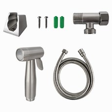 LEADER 麗達 多用途不繡鋼強力清潔沖洗全配組 ND103-15 1.5m 金屬 530g, 1組