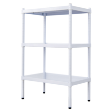 dayneeds 日需百備 極致工藝 烤漆三層架, 白色, 1個