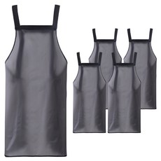 Dren 半透明防水圍裙, 黑色, 5個