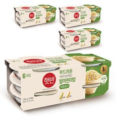 햇반 발아현미밥, 130g, 24개