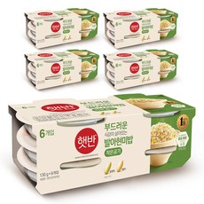 햇반 발아현미밥, 130g, 30개