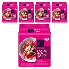 더미식 오징어 초빔면 139g, 20개