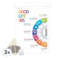 굿라이프365 볶은 결명자차 삼각티백, 3g, 25개입, 3개