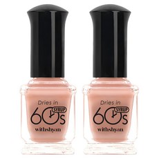 위드샨 60초 건조 매니큐어, M063누드시럽, 9ml, 2개