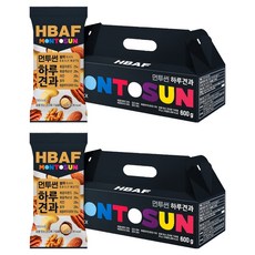 바프 먼투썬 하루견과 블랙 600g, 2세트