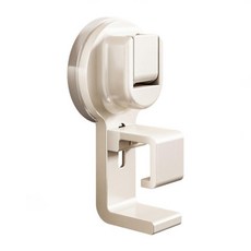 小麥購物 吸盤臉盆掛鉤 L210 100g, 1個, 奶白色