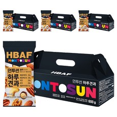 바프 먼투썬 하루견과 블랙 600g, 4세트