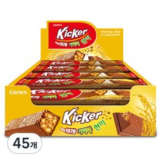 CROWN 皇冠 Kicker巧克力糙米棒, 28g, 45條