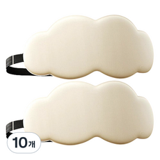 Jeongwol Market 雲朵睡眠眼罩 象牙白, 1入, 10個