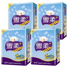 雪柔 金優質平版衛生紙 300抽 極緻柔韌觸感, 6包, 4袋