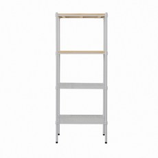 dayneeds 日需百備 松木烤漆 四層架, 白色