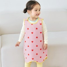 Maykids 紅色雙心睡眠背心