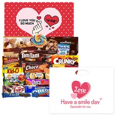 綜合餅乾零食禮盒組+提袋, 20入零食隨機出貨, 1組