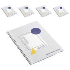 인팟 예약장부 스프링 노트, 01, 5개