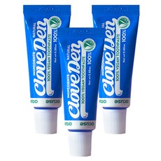 Cloveden 經典迷你純素牙膏, 25g, 3個