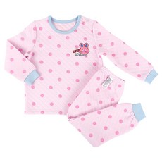 Maykids Pink Pop Rabbit 保暖內衣上下套裝