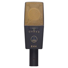 AKG用於實況演出和錄音室的有線麥克風黑色, C414 XL2