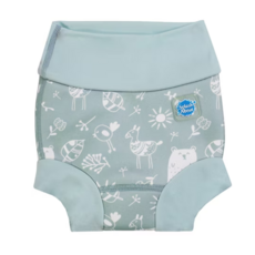 Splash About Happy Nappy Duo 銀離子3D雙層游泳尿布褲 - 陽光小熊, XL, 1件