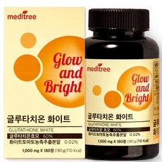 meditree 穀胱甘肽白番茄萃取錠, 180顆, 1罐