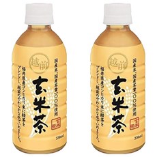 HIPEACE 越前玄米茶 無糖, 330ml, 2個