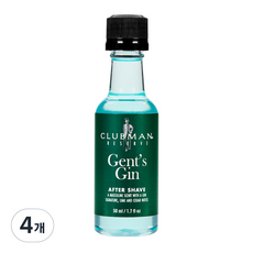 Clubman Reserve Gent Jean 須後水, 50ml, 4個