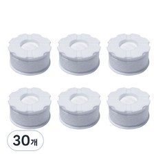 필터클래스 바디럽 퓨어썸 세면대 호환 염소필터, 30개, 무향