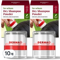 아케이 노세범 헤어 파우더 드라이샴푸 우디 머스크 프루츠향, 4g, 10개