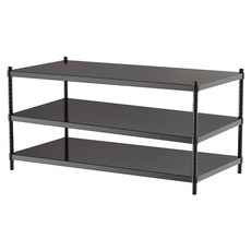 dayneeds 日需百備 極致工藝 烤漆三層架, 黑色, 3層