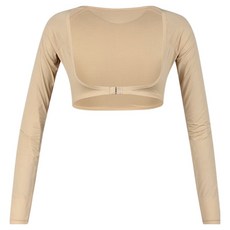 luxgolf 女性用前扣短版罩衫涼感內搭衣 LX4M302W