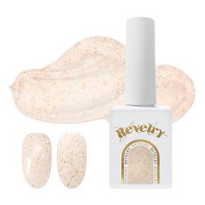 Lovely凝膠美甲糖漿亮片凝膠, SG001 雪片, 10ml, 1個