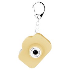 부이 큐트 미니 키링 디지털 카메라 B5CA-01K + SD 메모리 카드, B5CA-01K(YELLOW), 1개