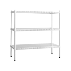 dayneeds 日需百備 極致美學 烤漆三層架, 白色, 3層