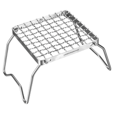 Campingmoon 柯曼 迷你爐架田字型 L(16 x 16 x 10.5cm)/H(16 x 16 x 12.5cm) 490g, MS-1011, 1個