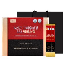 Jungwonsam 6年根高麗紅蔘精365果凍條, 450g, 1盒