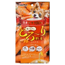 DoggyMan 多格漫 野菜雞肉泥 犬用, 胡蘿蔔, 56g, 12包