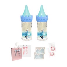 쁘띠보떼 겨울왕국 엘사 캐슬 5종 선물세트, 1개, 오 드 뚜왈렛 50ml x 2p + 쇼핑백 랜덤 발송 2p + Thank you 카드 2p + 리본 2p + 접착 테이프 2p, 50ml