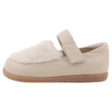 Agneau 兒童米白色皮鞋