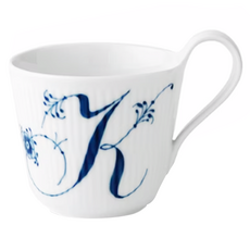 로얄코펜하겐 알파벳 콜렉션 컵 330ml, K, 1개