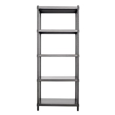 dayneeds 日需百備 極致工藝 烤漆五層架, 黑色, 5層
