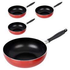 EUGENE TOSCO 托斯可 經典不沾塗層單柄深炒鍋, 22cm, 4個