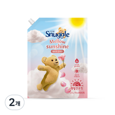 Snuggle Sunshine Fragrance Mellow Sunshine 衣物柔順劑, 2個, 1.5L