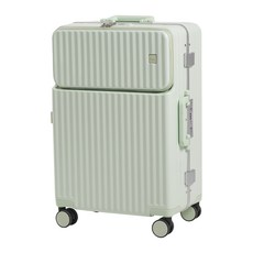 Qrang Le longdi 都柏林 前置口袋 TSA鎖 PC行李箱