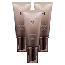 미샤 M 초보양 비비크림 SPF30 PA++, 17호 밝은베이지, 50ml, 3개