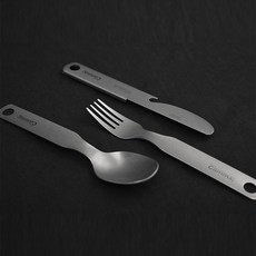 해모 국산 콤마 커트러리 세트, 실버, 콤바인 3P (스푼 + 포크 + 나이프), 1개