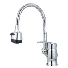 MIRINAE 家用可節流式水龍頭 MF-106, 銀色, 1個