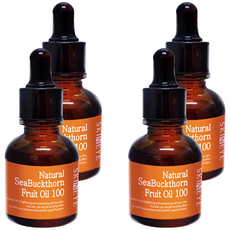 스킨아이 내추럴 발효 씨벅톤 오일, 20ml, 4개